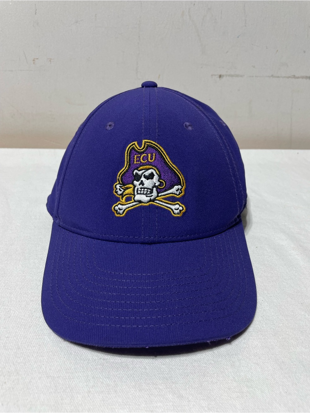 Nike Dri-Fit ECU East Carolina University Strap Back Hat Purple PeeDee